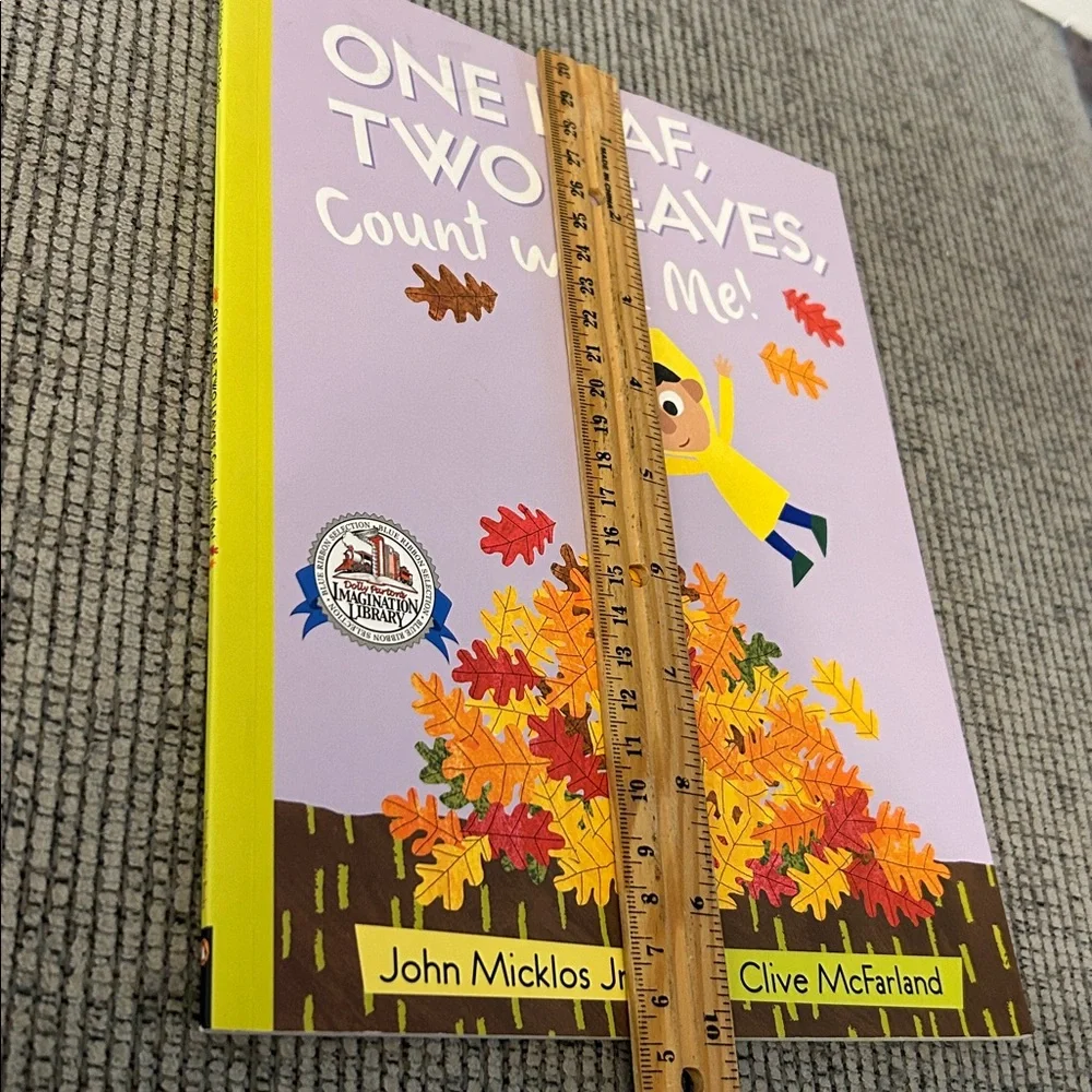 One Leaf, Two Leaves, Count with Me John Micklos Jr. children’s book